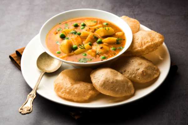 Poori Potato Curry