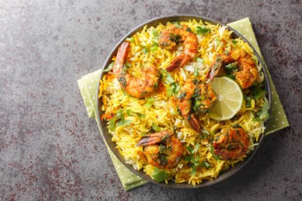 Shrimp Biriyani