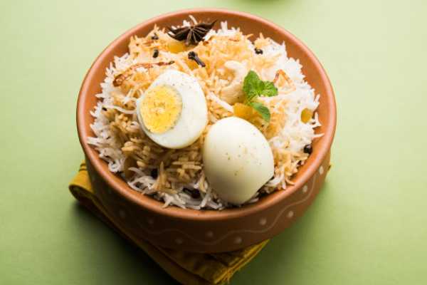 Egg Dum Biryani
