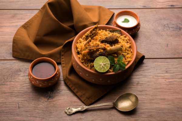 Goat Fry Biryani