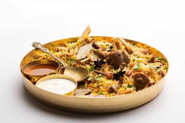 Goat Dum Biryani