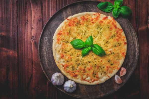 Garlic Basil Naan