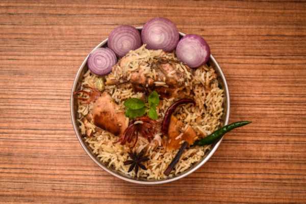 Natukodi Chicken Fry Pulao