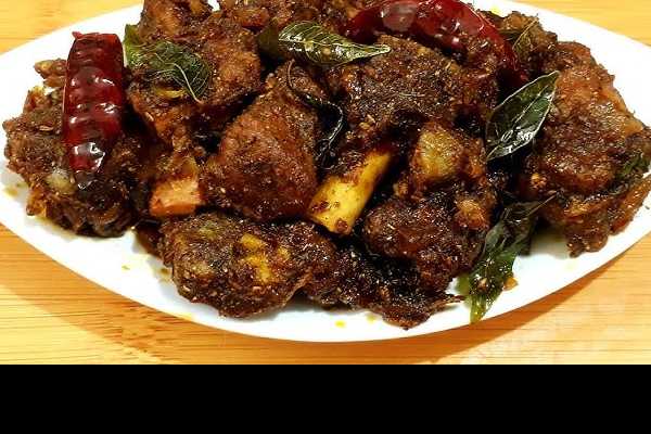 Mutton Sukka Curry 