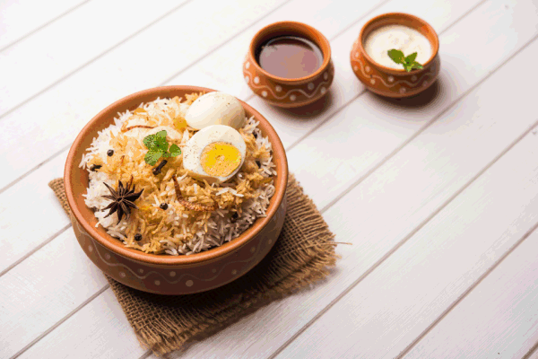 BB Spl Egg Biryani