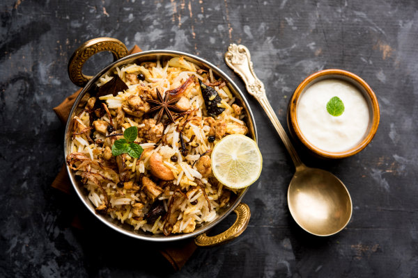 Lamb Kheema Biryani