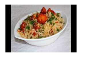 Gobi 65 Biryani