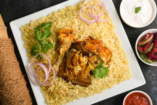 Schezwan Fried Rice(Lamb)