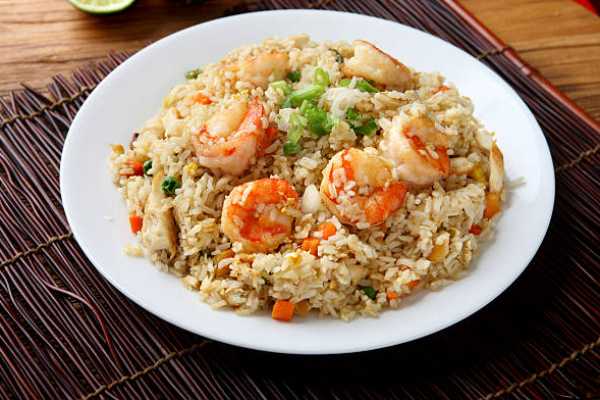 Rajugari Royyala (Shrimp) Fry Biryani