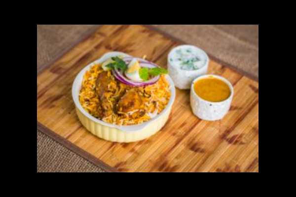 Temper Chicken Dum Biryani