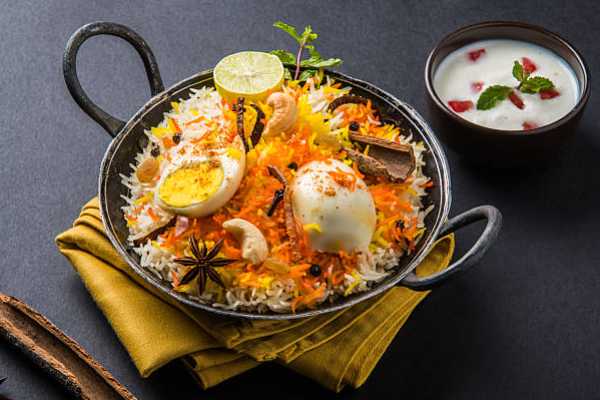 Cage Free Egg Dum Biryani