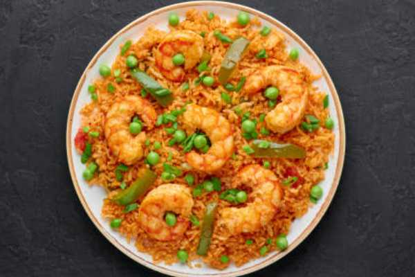 Schezuan Fried Rice Shrimp