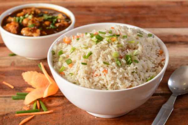 Gobi Manchuria (Wet) with Rice