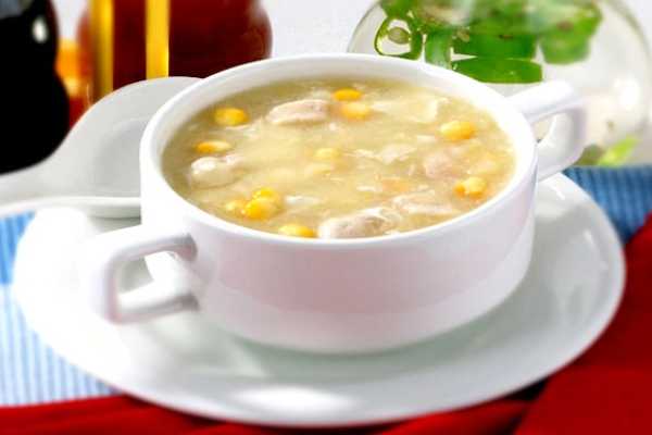 Sweet Corn Chicken Soup