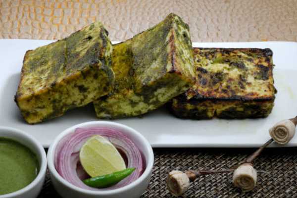 Hariyali Paneer Tikka