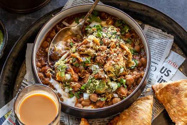 Samosa Chole Chat BUCKET