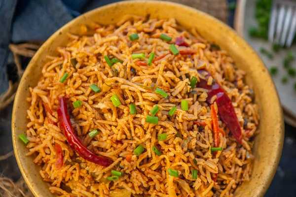 Szechuan Fried Rice Veg.