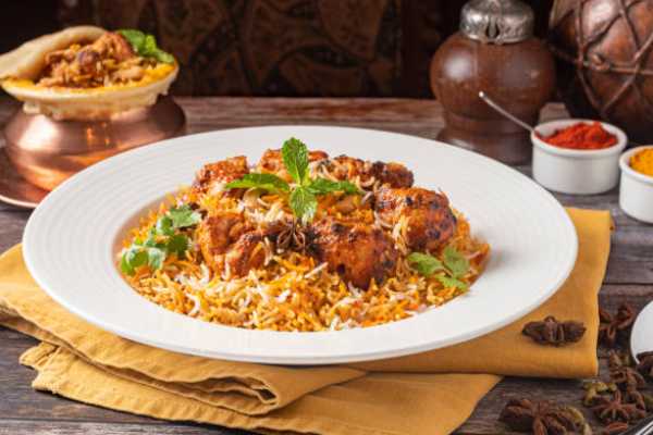Chicken Ghee Roast Biryani
