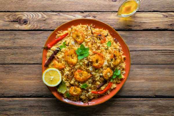 Vijayawada Shrimp Pulav