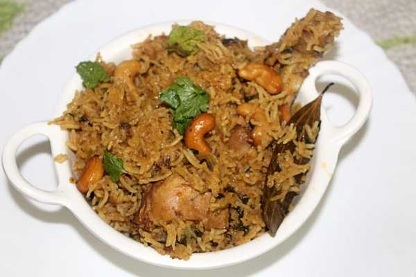 Raju Gari Kodi Pulav(Bone In)
