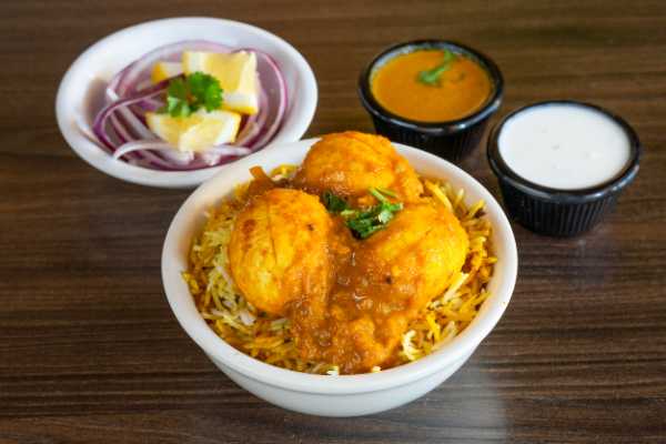 Egg  biryani