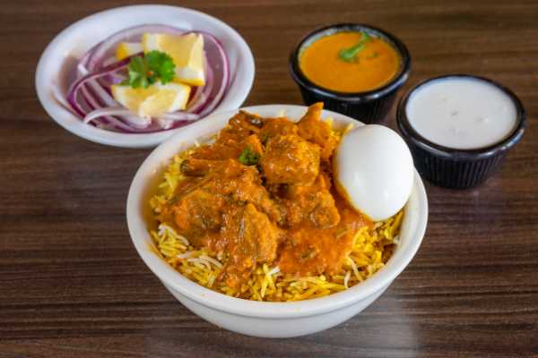 Amaravathi Goat biryani