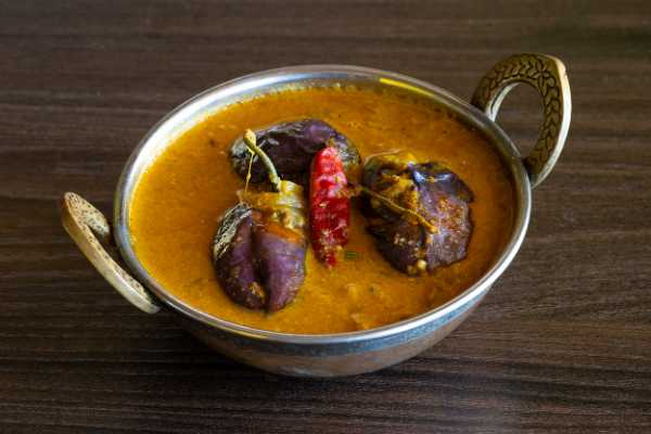 Guthi vankaya (egg plant masala)