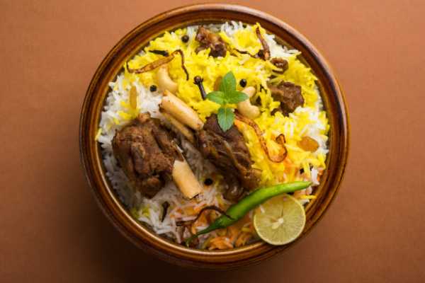 Goat Fry Biryani