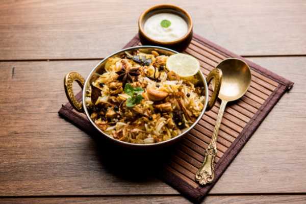 Keema Fry Biryani