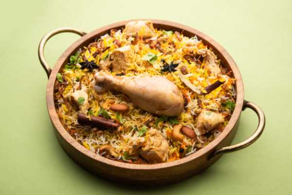 Rajugari Chicken Pulao