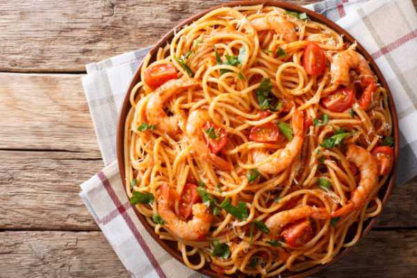Schezwan Prawn Noodles