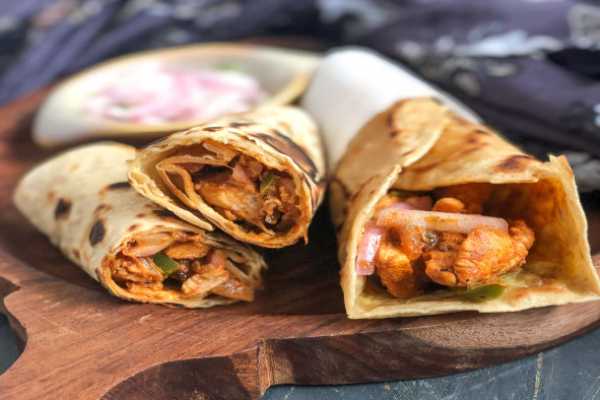 Chicken Kathi Roll