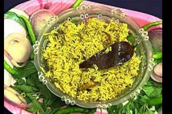 fmly pk Gongura Veg Dum Biryani