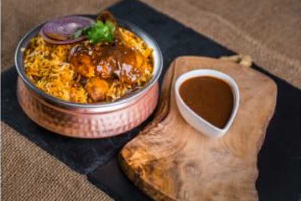 fmly pk Ulavacharu Goat Dum Biryani