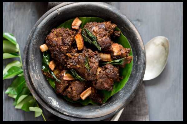 Mutton Pepper Fry (Bone-In) 