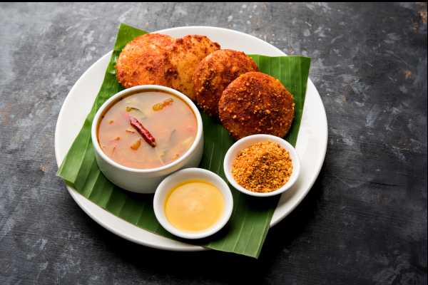 Ghee Karam Idly