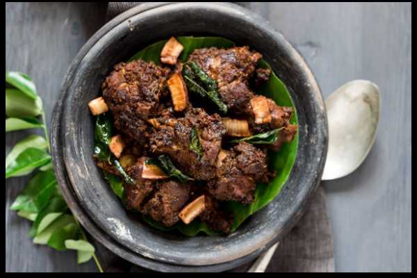 Mutton Pepper fry ( Bone-in)