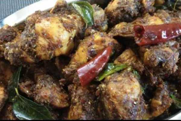 Karivepaku Chicken