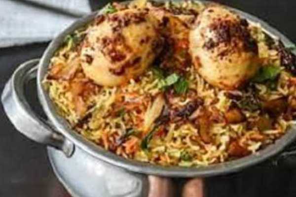 Ulvacharu Egg Biryani