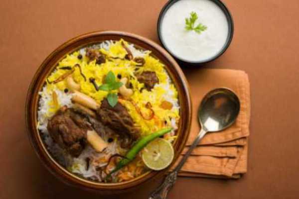 Temper Mutton Dum Biryani