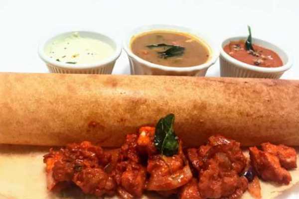 Chicken65 Dosa