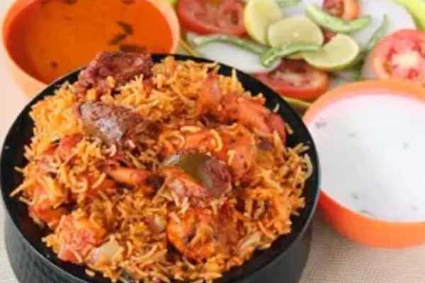 Avakaya Chicken Biryani