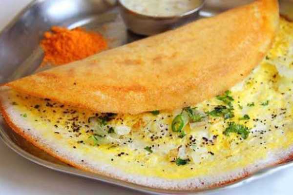 Egg Masala Dosa