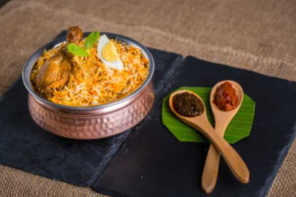 Gongura Chicken Biryani