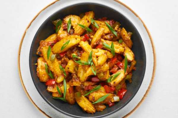 Baby corn Manchurian