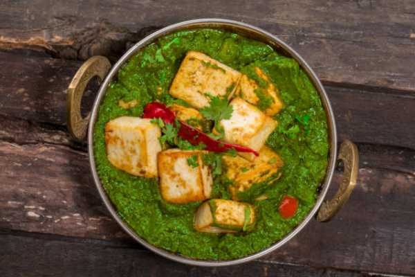 Palak paneer