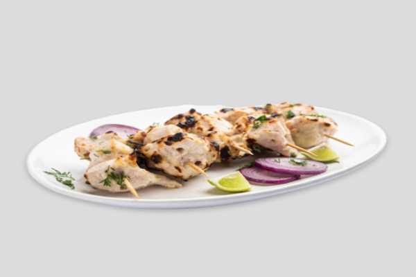 Malai chicken tikka kebab