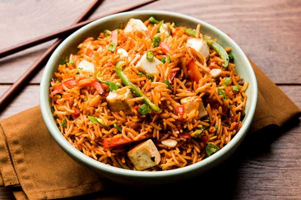 Schezwan Paneer Fried Rice