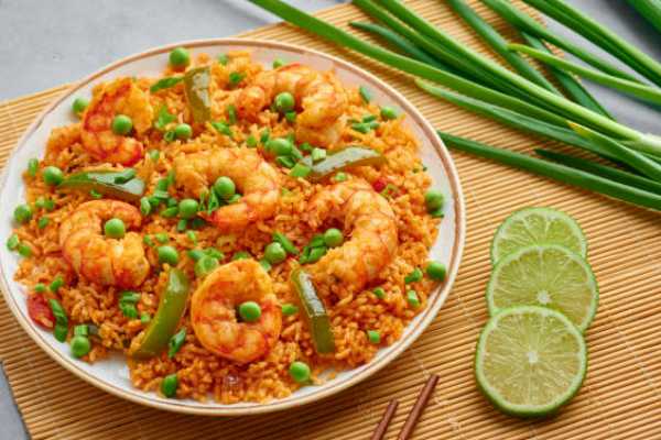 Schezwan Shrimp Fried Rice