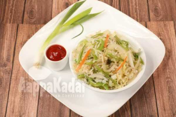 SZECHUAN GARLIC VEG FRIED RICE 
